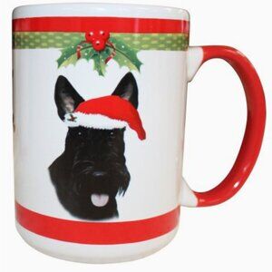 Scottie Christmas Coffee Mug 15 oz NIB